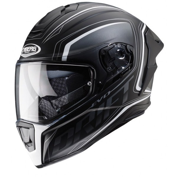 Caberg Κράνος Drift Evo Integra Μαύρο Ματ/Ανθρακί/Άσπρο ΚΡΑΝΗ