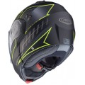 Caberg Κράνος Droid Blaze Matt Black-Yellow Fluo Flip Up / Modular