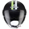 Caberg Κράνος Uptown Chrono Μαύρο Ματ / Fluo / Άσπρ ΚΡΑΝΗ