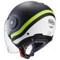 Caberg Κράνος Uptown Chrono Μαύρο Ματ / Fluo / Άσπρ ΚΡΑΝΗ