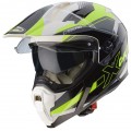 Caberg Κράνος XTrace Spark Άσπρο / Ανθρακί / Κίτρινο Fluo ΚΡΑΝΗ