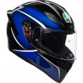 AGV Κράνος K1 Multi Qualify Black/Blue ΚΡΑΝΗ