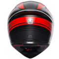 AGV Κράνος K1 Warm Up Black/Red ΚΡΑΝΗ