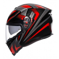 AGV Κράνος K5 SV Hurricane 2.0 Black/Red ΚΡΑΝΗ