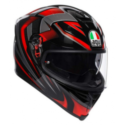 AGV Κράνος K5 SV Hurricane 2.0 Black/Red