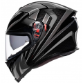 AGV Κράνος K5 SV Hurricane 2.0 Black/Silver ΚΡΑΝΗ