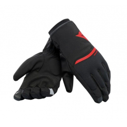 Dainese Γάντια Plaza 2 D-Dry Men Black/Red