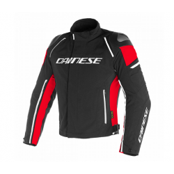 Dainese Μπουφάν Racing 3D D-Dry Black/White/Fluo red