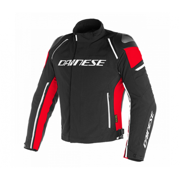 Dainese Μπουφάν Racing 3D D-Dry Black/White/Fluo red ΕΝΔΥΣΗ