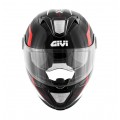 Givi Κράνος HX23 Syndey Viper gloss Black/Red ΚΡΑΝΗ