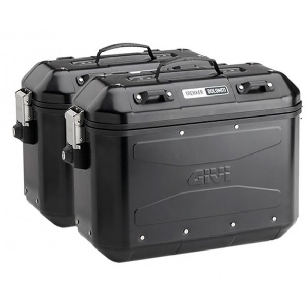 Givi Σετ Βαλίτσες Πλαϊνές Dolomiti Μαύρες DLM36BPACK2 ΒΑΛΙΤΣΕΣ / ΒΑΣΕΙΣ / TANKBAG