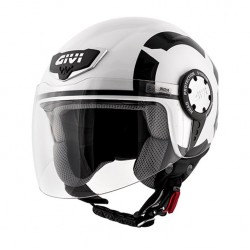 Givi Κράνος H10.4F Stark Glossey White-Black