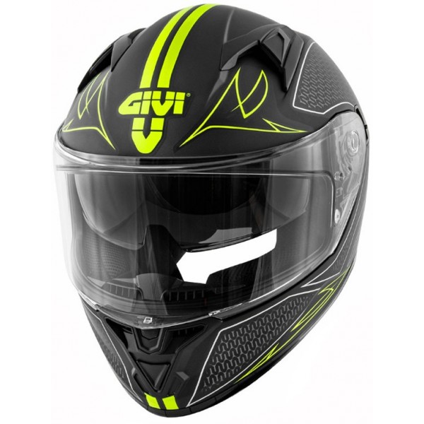 Givi Κράνος H50.6 Stoccarda Splinter Blc/Yellow ΚΡΑΝΗ