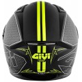 Givi Κράνος H50.6 Stoccarda Splinter Blc/Yellow ΚΡΑΝΗ