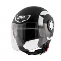 Givi Κράνος H10.4F Stark Mat Black-White ΚΡΑΝΗ