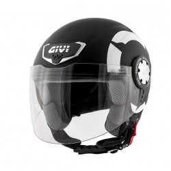 Givi Κράνος H10.4F Stark Mat Black-White
