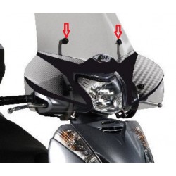 GIVI A307A kit τοποθετησης ζελατινας 307A & 308A Honda SH 300i '07-'10