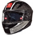 MT Κράνος KRE Snake Carbon 2.0 Gloss Άσπρο ΚΡΑΝΗ