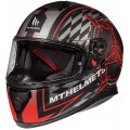 MT Κράνος Thunder 3 SV Isle of Man Κόκκινο Ματ Β5 ΚΡΑΝΗ