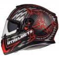 MT Κράνος Thunder 3 SV Isle of Man Κόκκινο Ματ Β5 ΚΡΑΝΗ