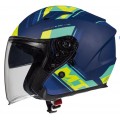 MT Κράνος Jet Avenue SV Sideway J3 Μπλε Ματ / Fluo ΚΡΑΝΗ