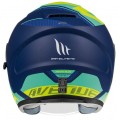 MT Κράνος Jet Avenue SV Sideway J3 Μπλε Ματ / Fluo ΚΡΑΝΗ