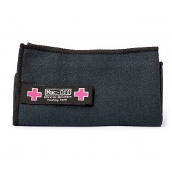 Muc-Off  Πανί Καθαρισμού Κράνους Και Ζελατίνας Premium Microfiber Cloth Μαύρο