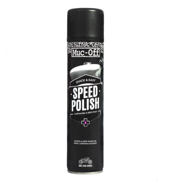 Muc-Off Γυαλιστικό Σπρέυ Speed polish 400ml Ζελατινες / Ανταλλακτικα