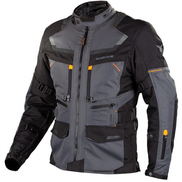 Nordcode Μπουφάν Adventure Evo Dark Grey/Orange ΕΝΔΥΣΗ
