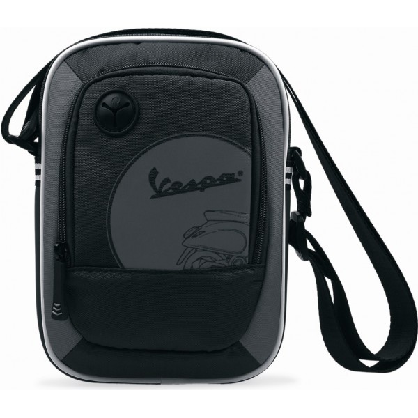 Vespa Τσαντάκι Ώμου Box FW18 Μαύρο / Γκρι Τσάντες & Σακίδια & Βαλίτσες
