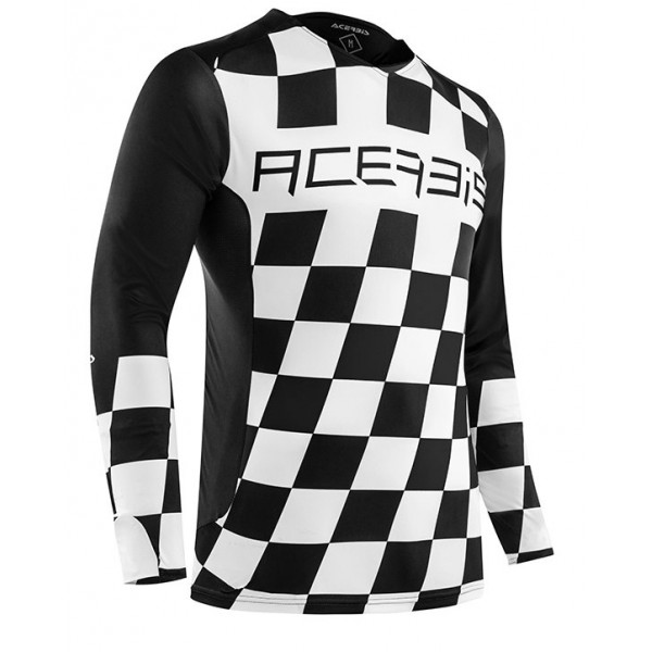 Acerbis Μπλούζα MX Start & Finish Μαύρο/Άσπρο 23892.315 ΕΝΔΥΣΗ