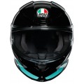 AGV Κράνος K6 Multi Minimal Μαύρο / Λευκό Περλ / Aqua ΚΡΑΝΗ