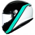 AGV Κράνος K6 Multi Minimal Μαύρο / Λευκό Περλ / Aqua ΚΡΑΝΗ