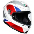 AGV Κράνος K6 Multi Hyphen Άσπρο / Μπλε / Κόκκινο ΚΡΑΝΗ