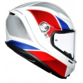 AGV Κράνος K6 Multi Hyphen Άσπρο / Μπλε / Κόκκινο ΚΡΑΝΗ
