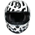 AGV Κράνος K6 Multi Secret Άσπρο / Μαύρο ΚΡΑΝΗ