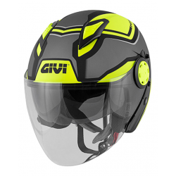Givi Κράνος H12.3 Stratos SHADE Mat Titan/Black/Yellow