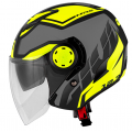 Givi Κράνος H12.3 Stratos SHADE Mat Titan/Black/Yellow ΚΡΑΝΗ