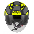 Givi Κράνος H12.3 Stratos SHADE Mat Titan/Black/Yellow ΚΡΑΝΗ