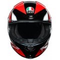 AGV Κράνος K6 Multi Hyphen Κόκκινο / Μαύρο / Άσπρο ΚΡΑΝΗ