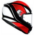 AGV Κράνος K6 Multi Hyphen Κόκκινο / Μαύρο / Άσπρο ΚΡΑΝΗ