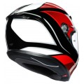 AGV Κράνος K6 Multi Hyphen Κόκκινο / Μαύρο / Άσπρο ΚΡΑΝΗ