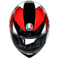 AGV Κράνος K6 Multi Hyphen Κόκκινο / Μαύρο / Άσπρο ΚΡΑΝΗ
