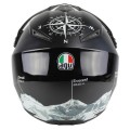 AGV Κράνος AX-8 Dual Evo Wild Frontier Μαύρο / Άσπρο ΚΡΑΝΗ