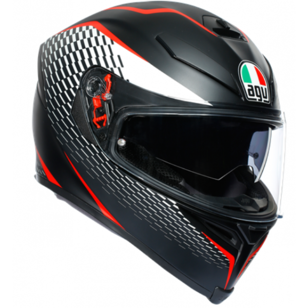 AGV Κράνος K5 SV Thunder Matt Black/White/Red