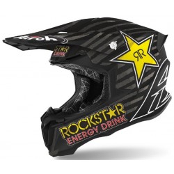 Airoh Κράνος Twist 2.0 Rockstar Μαύρο Ματ