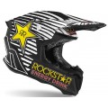 Airoh Κράνος Twist 2.0 Rockstar Μαύρο Ματ Moto Cross