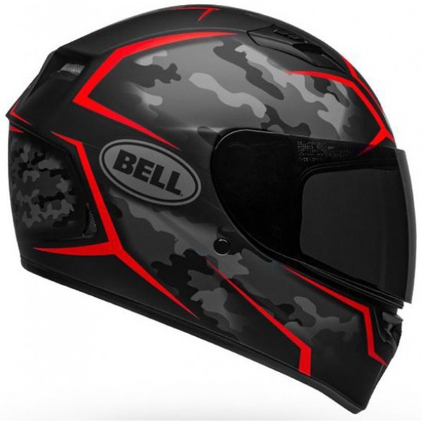 Bell Κράνος Qualifier Stealth Camo Μαύρο / Κόκκινο ΚΡΑΝΗ