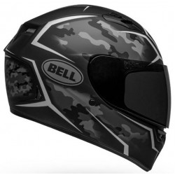 Bell Κράνος Qualifier Stealth Camo Μαύρο / Άσπρο