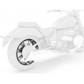 BMW Motorrad Πίσω Tροχός 2-Tone-Black για R 18 ΑΞΕΣΟΥΑΡ ΜΟΤΟ